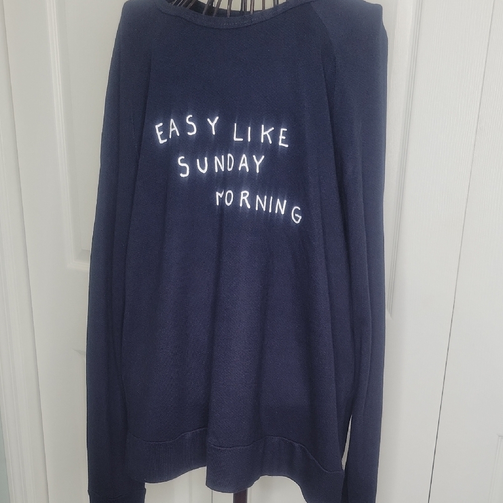 SUNDRY by Antho Navy Blue  Pullover